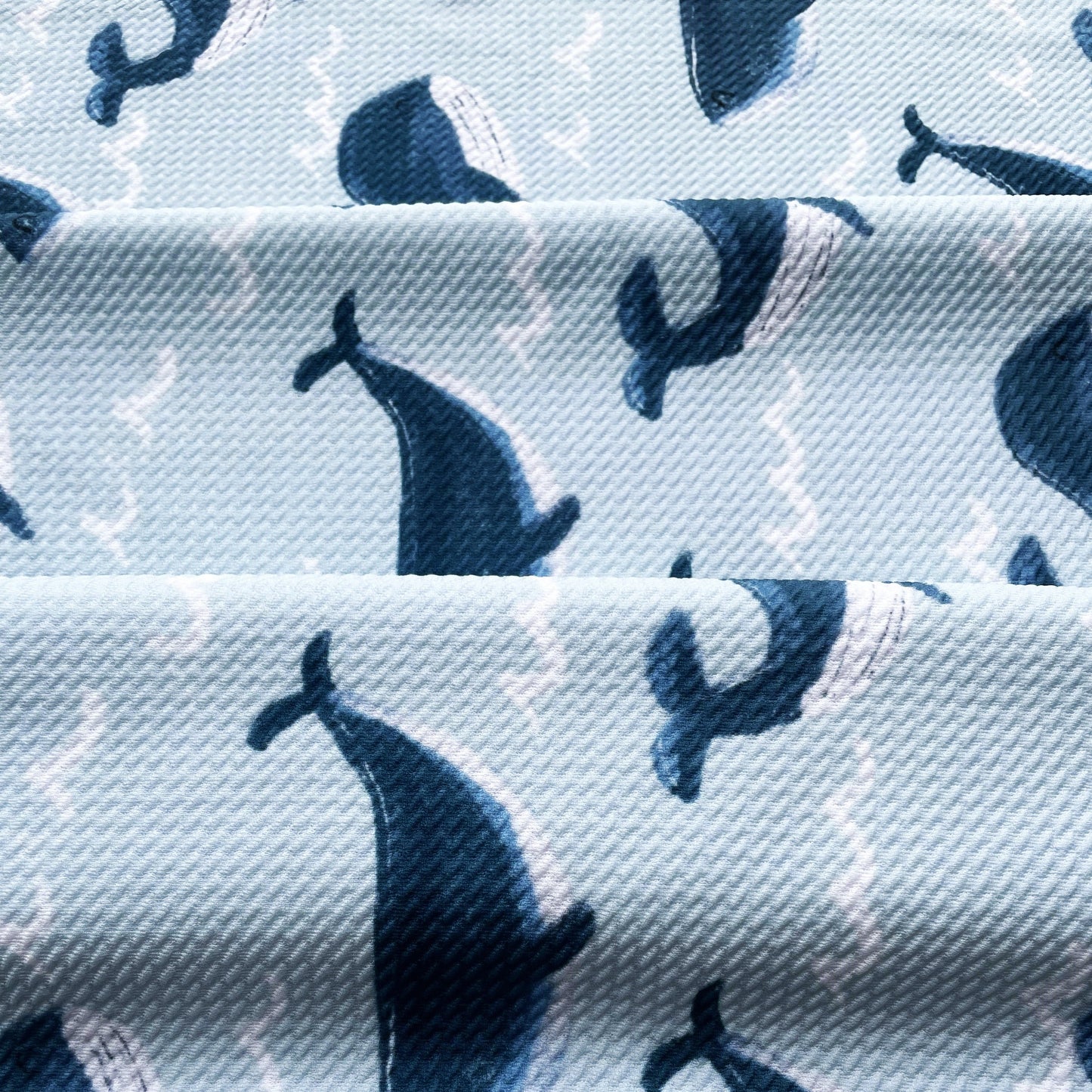 Blue Shark Bullet Fabric