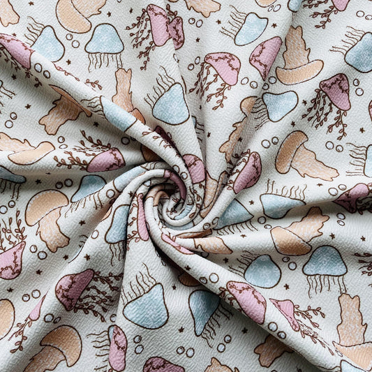 Undersea jellyfish Liverpool Fabric